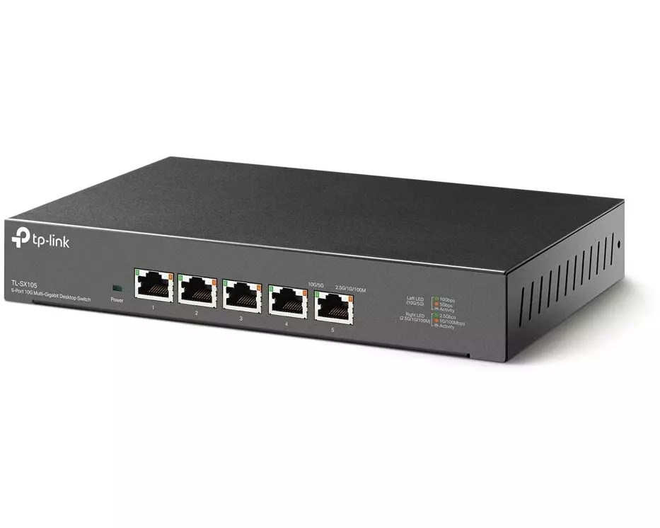 TP-Link Switch Omada Unmanaged Switch 5 x 10G Ports TL-SX105 5 Port
