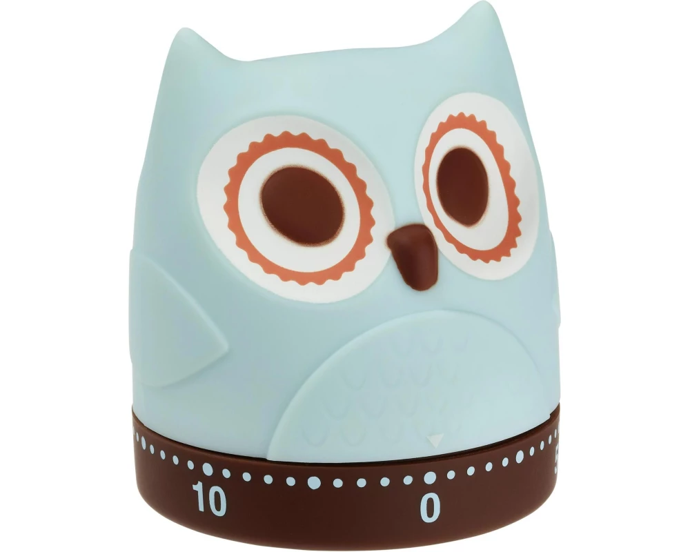 TFA Dostmann Küchentimer Eule Türkis