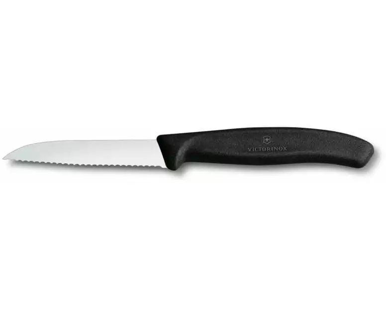 Victorinox Gemüsemesser Swiss Classic Schwarz, 8 cm