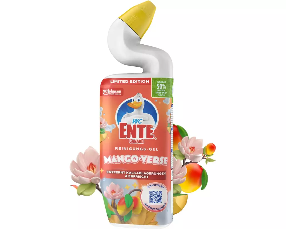 WC-Ente Reinigungsgel Mango Verse 750 ml
