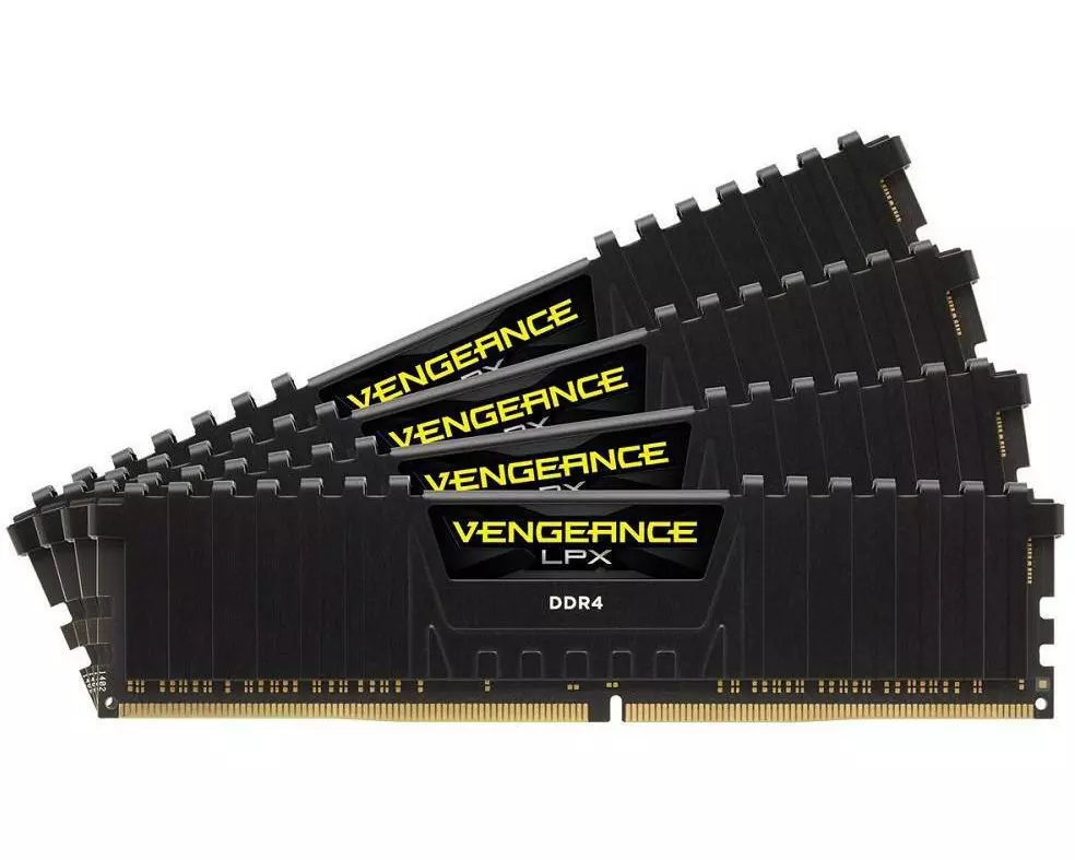 Corsair DDR4-RAM Vengeance LPX Black 2666 MHz 4x 16 GB