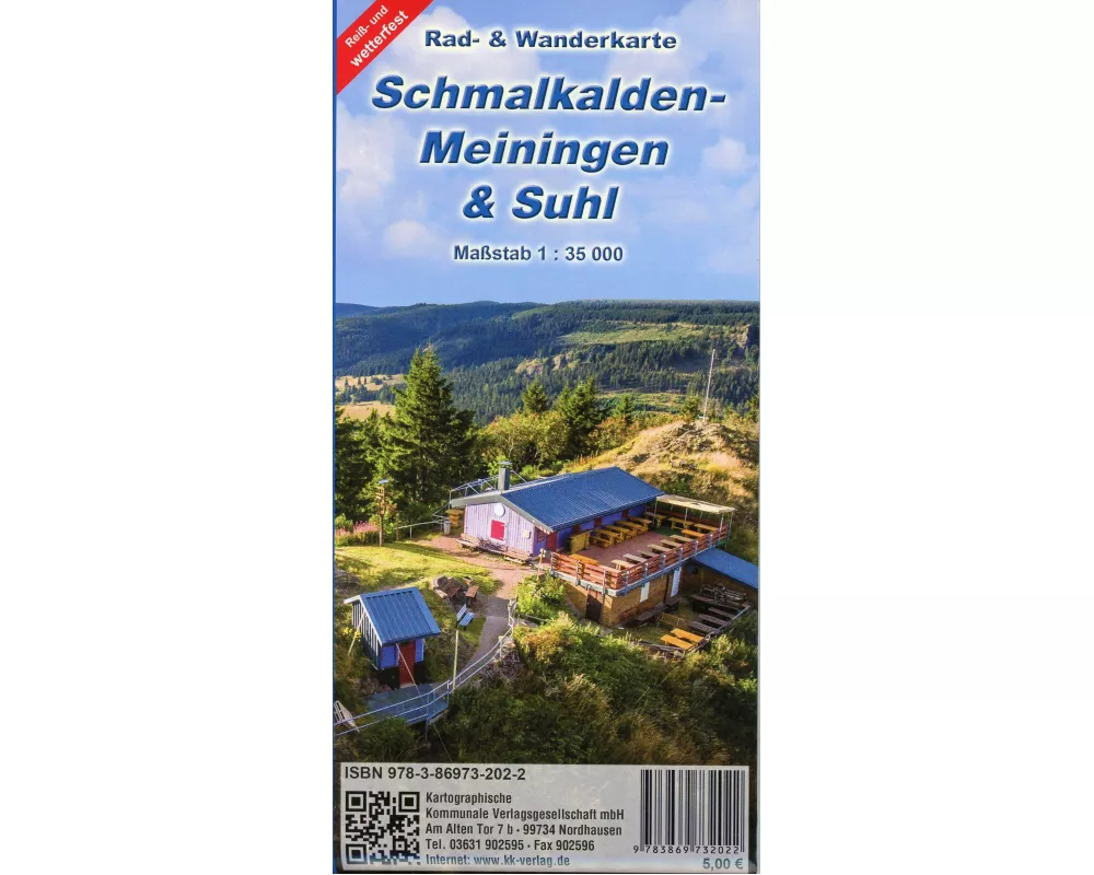 Schmalkalden - Meiningen & Suhl 1:35 000