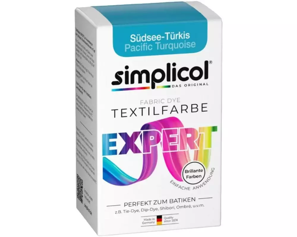 Simplicol Textilfarbe Expert Südseetürkis, 150 g