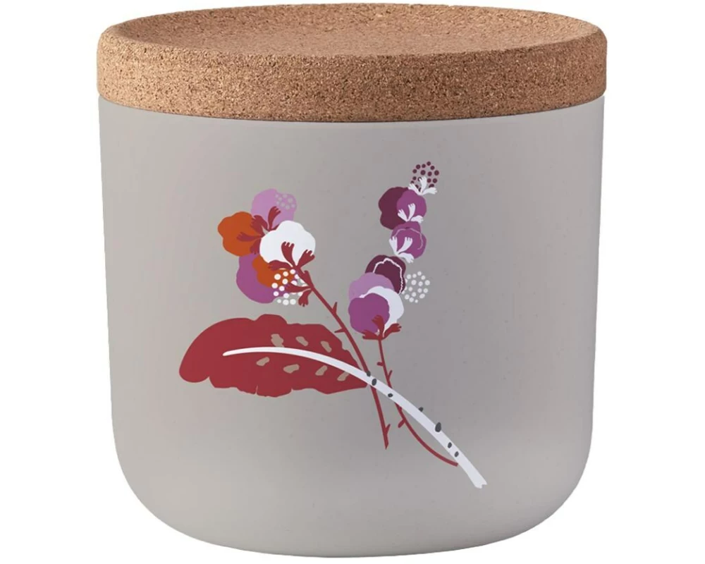 BioLoco Vorratsdose Magic Flower S, 0.57 l, Grau