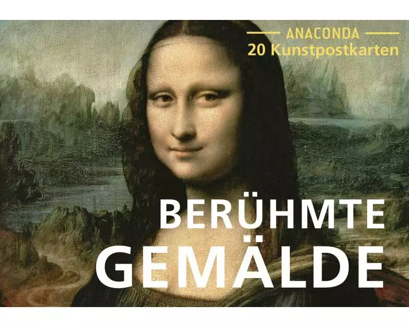 Postkarten-Set Berühmte Gemälde