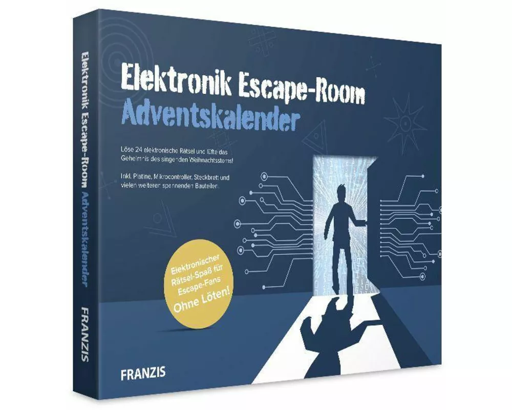 FRANZIS 67154 - Elektronik Escape Room Adventskalender