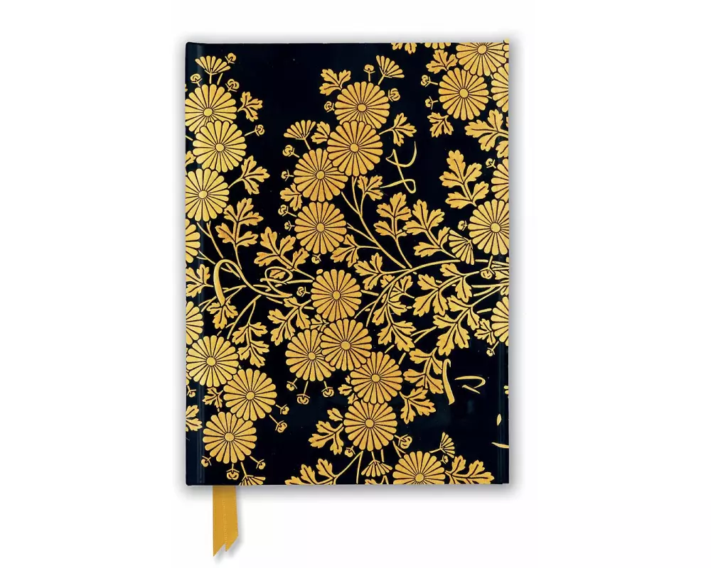 Uematsu Hobi: Box Decorated with Chrysanthemums (Foiled Journal)