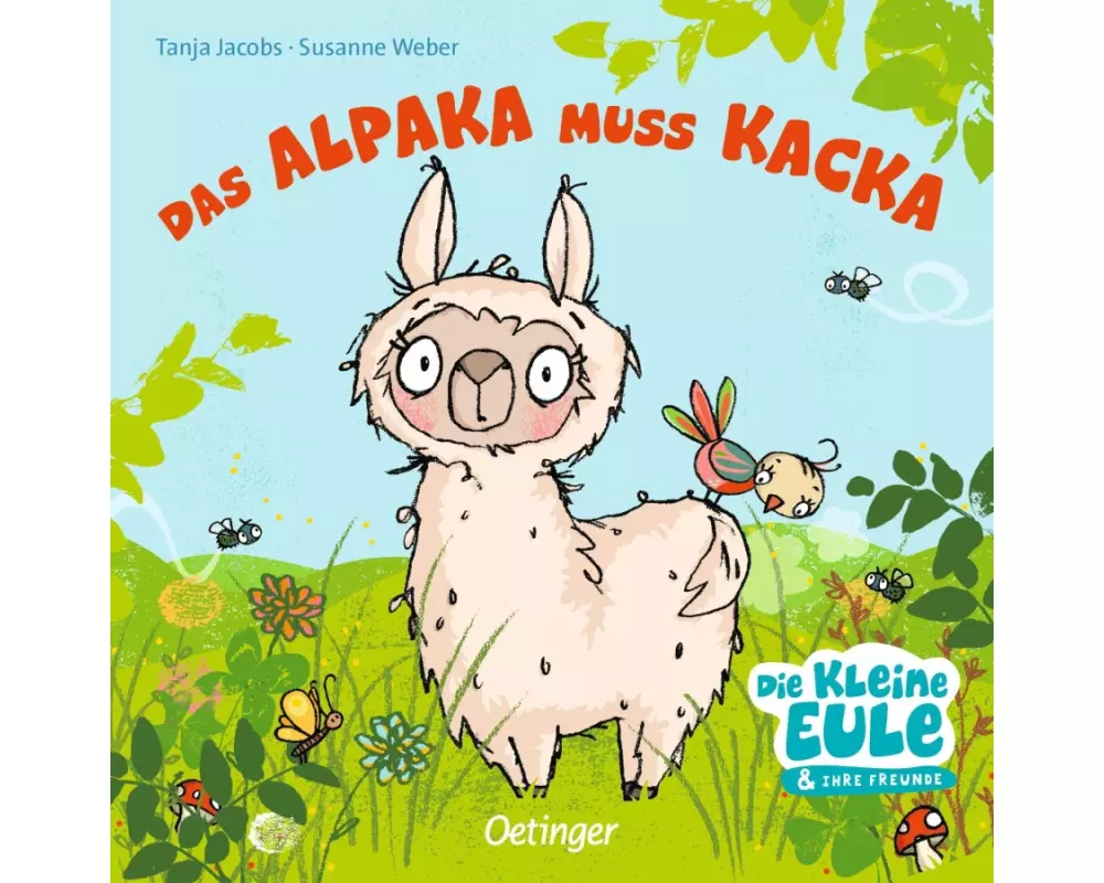 Das Alpaka muss Kacka