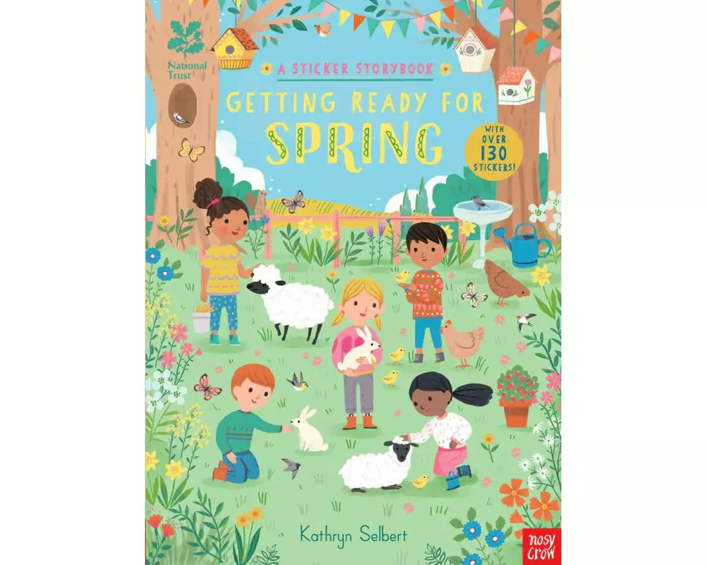 National Trust: Getting Ready for Spring, A Sticker Storybook