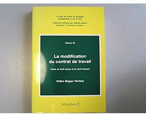 La modification du contrat de travail
