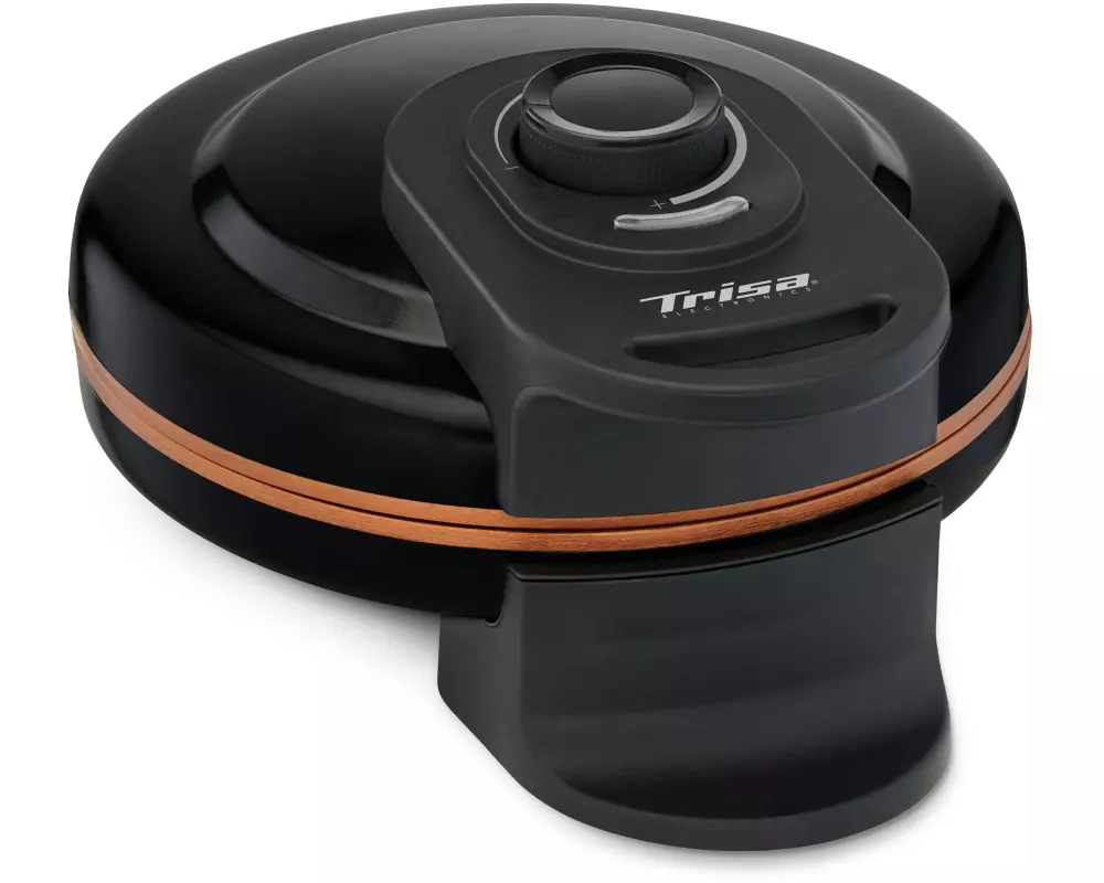 Trisa Waffeleisen Retro Waffles Bronze/Schwarz