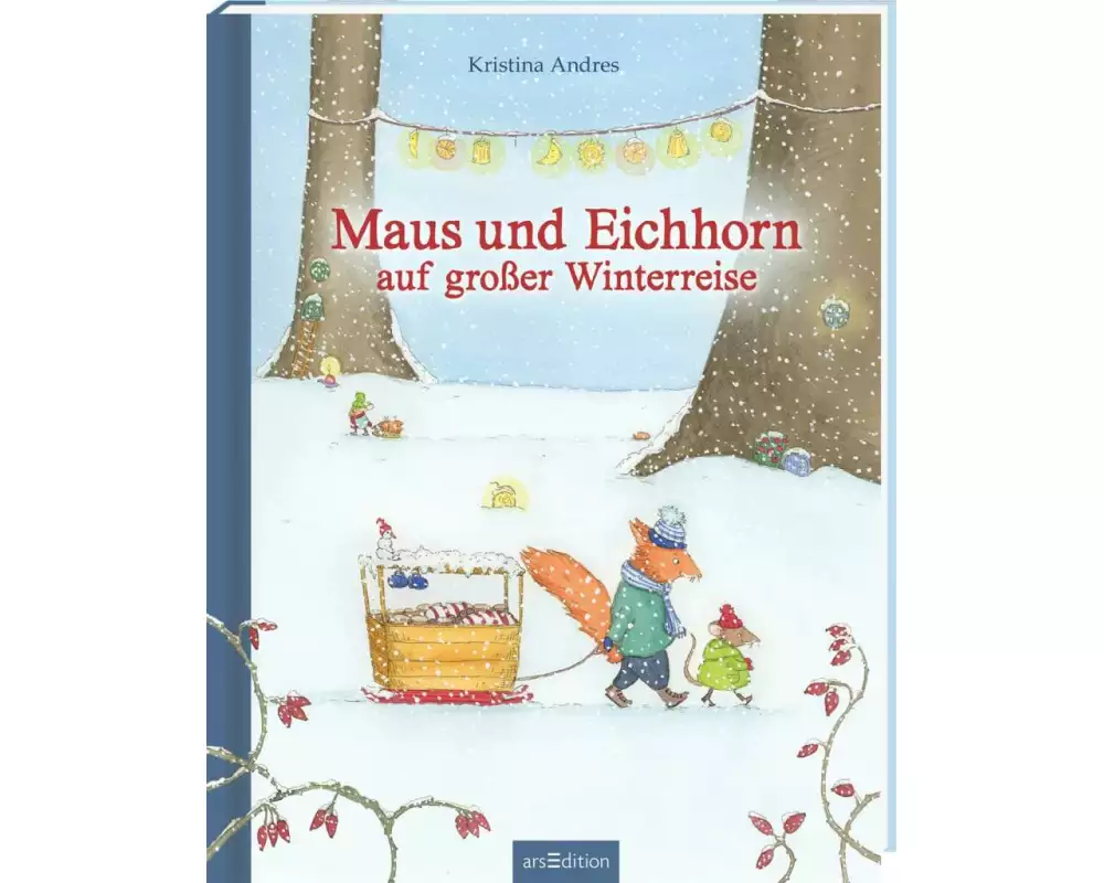 Maus und Eichhorn auf großer Winterreise