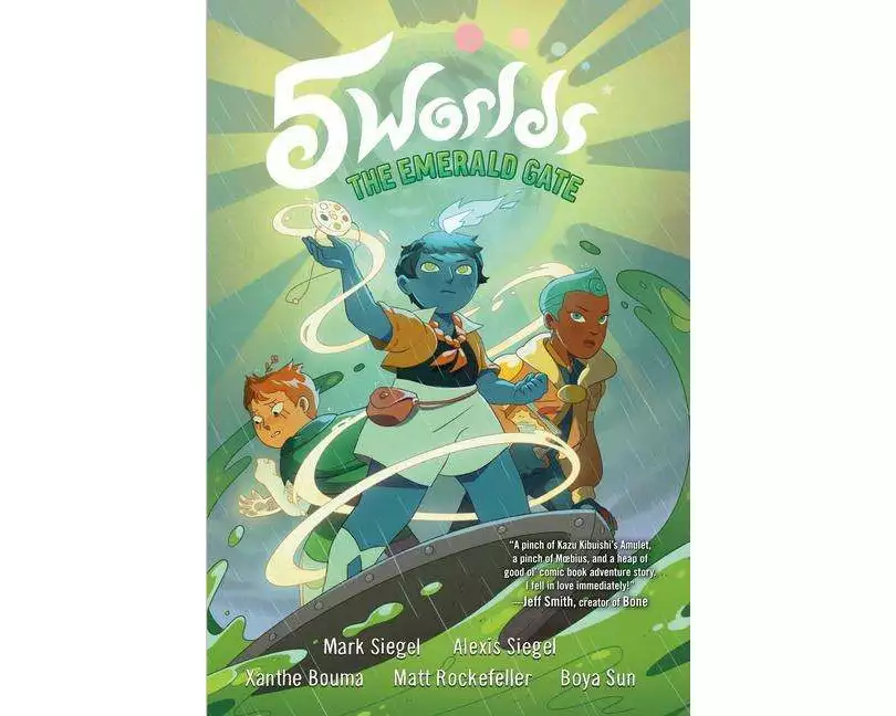 5 Worlds Book 5: The Emerald Gate