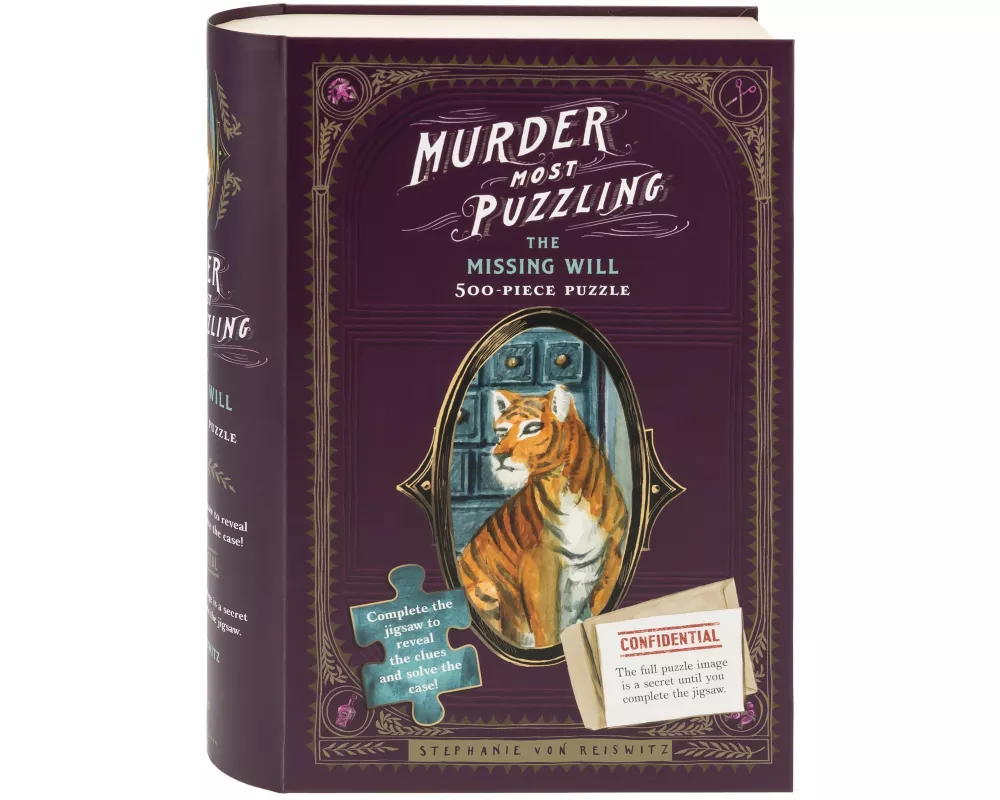 Murder Most Puzzling The Missing Will 500-Piece Puzzle