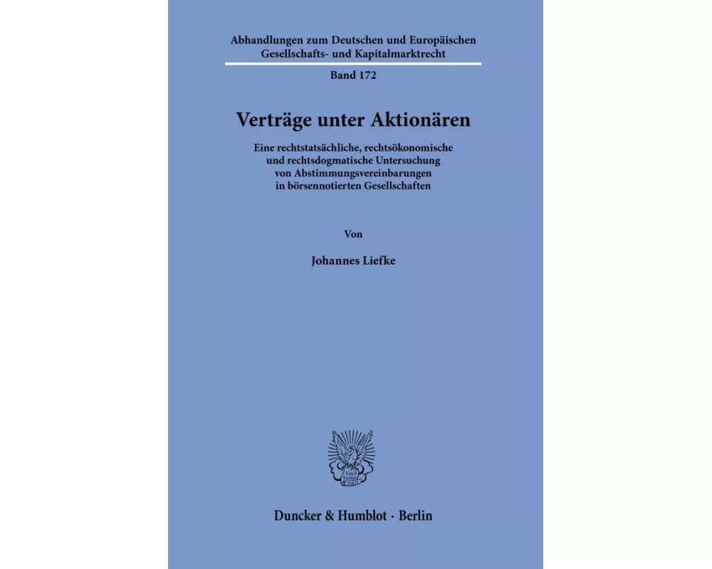 Verträge unter Aktionären