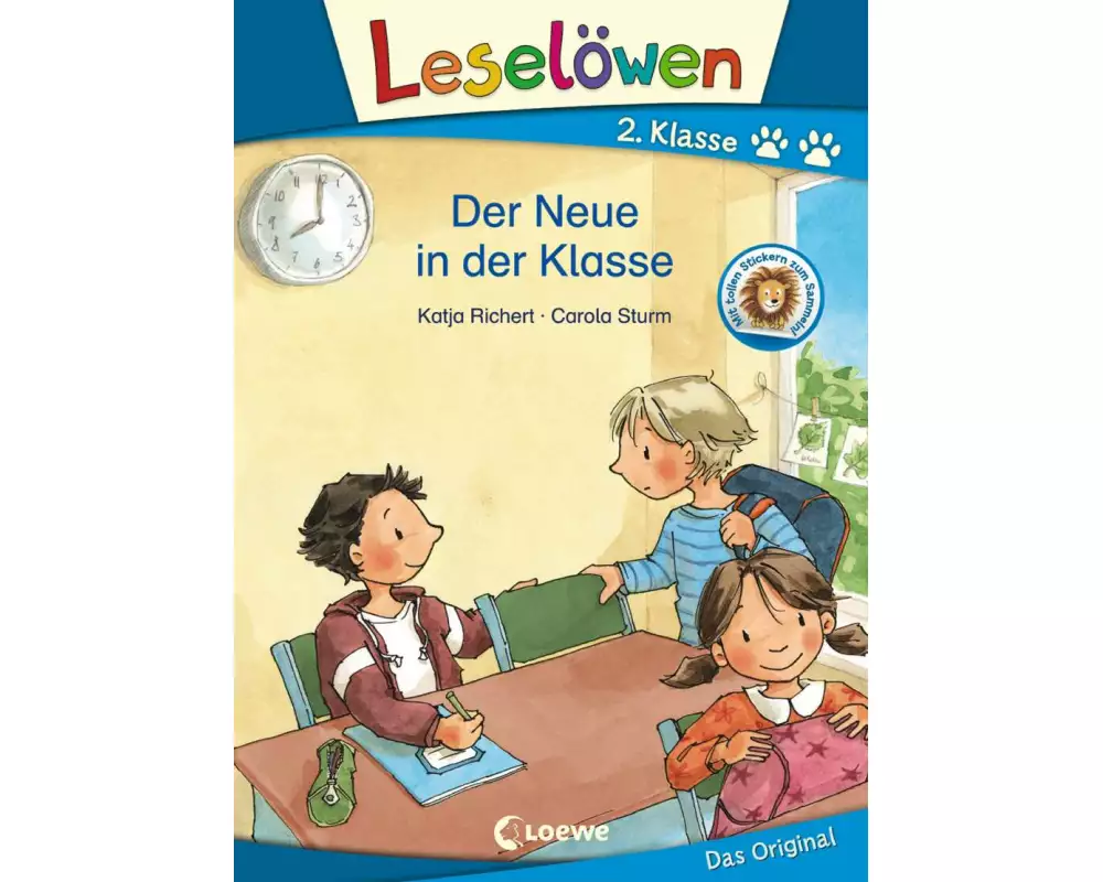 Leselöwen 2. Klasse - Der Neue in der Klasse