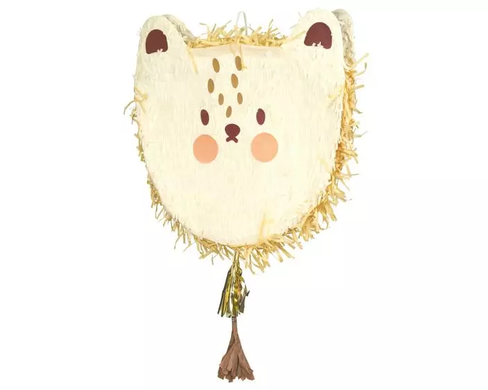 Partydeco Faltbare Pinata Löwenkopf, 48 x 48 x 10 cm