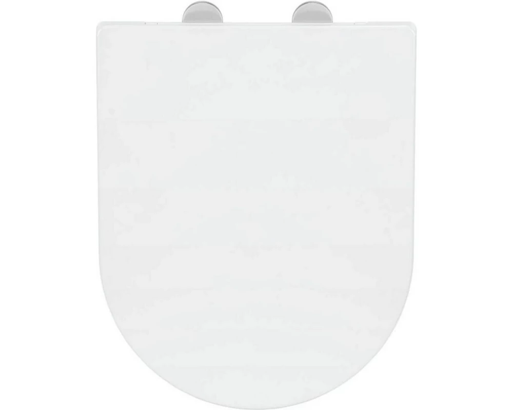 Wenko WC Sitz Lagor Easy Close, Fix Clip, Weiss