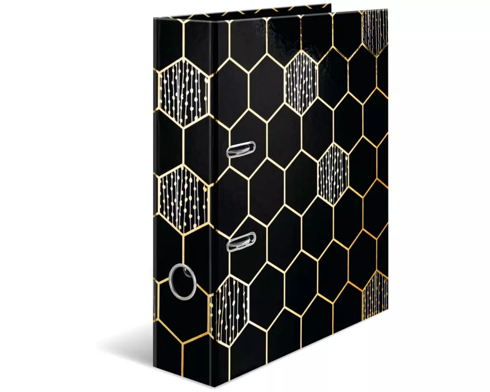 HERMA Ordner Hexagon A4 7 cm, Gelb