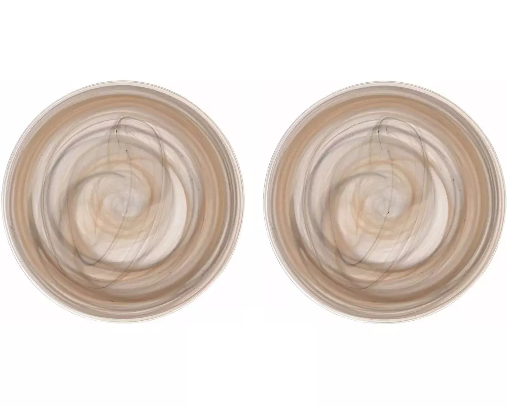 Leonardo Frühstücks- & Dessertteller Alabastro Ø 21 cm, 2 Stück,Beige