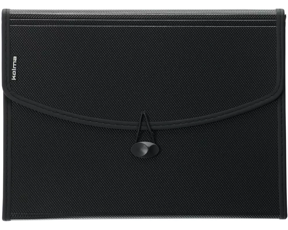 Kolma Fächermappe Selection A4, 12 Tabs, Schwarz