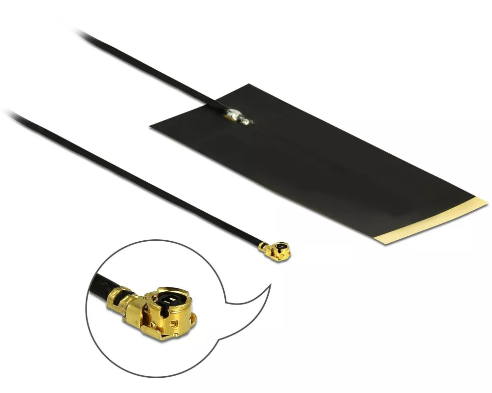 Delock WLAN-Antenne MHF I MHF I 2.63 dBi Rundstrahl