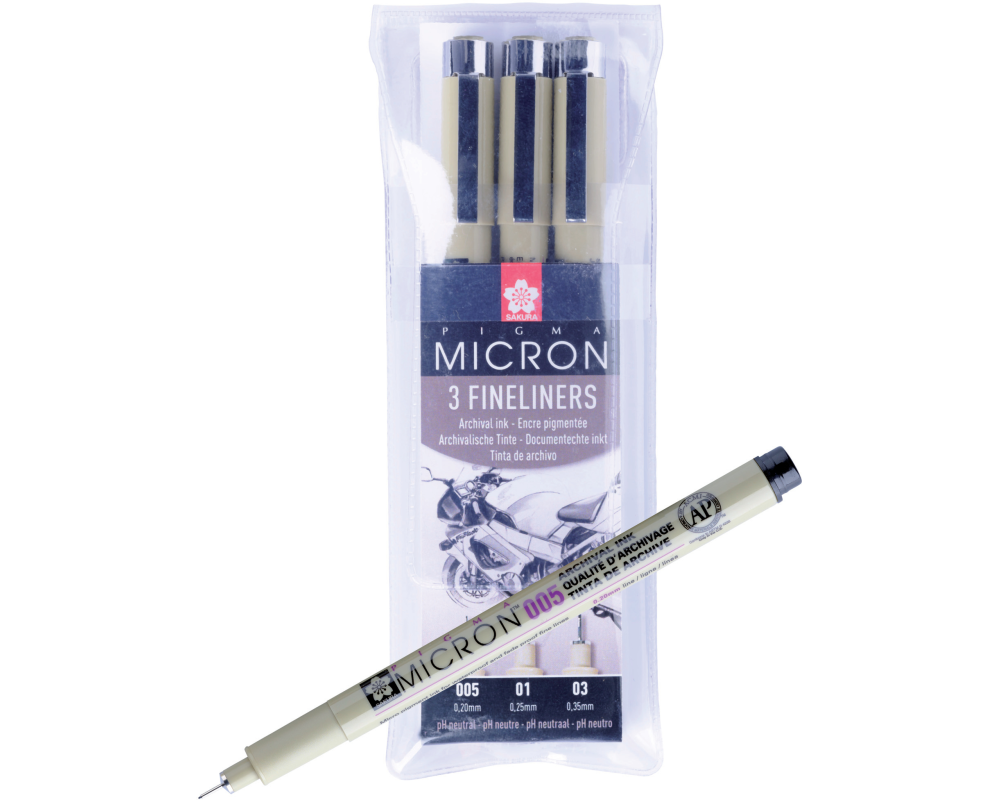 SAKURA Pigma Sakura Micron Design XSDK3FD Set
