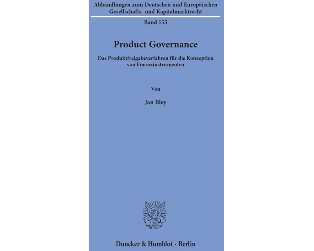 Product Governance