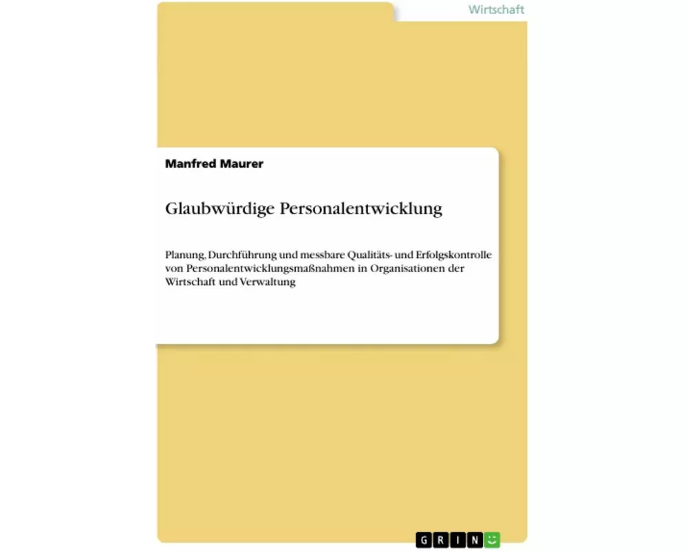 Glaubwürdige Personalentwicklung