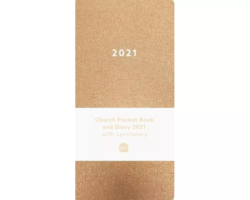 Church Pocket Book and Diary 2021 Bronze