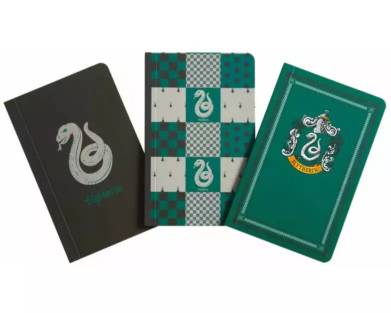 Harry Potter: Slytherin Pocket Notebook Collection: Set of 3