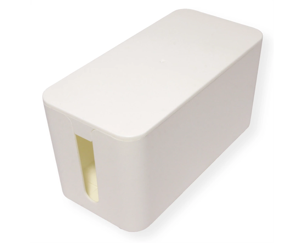 VALUE Kabel-Box, klein, weiß