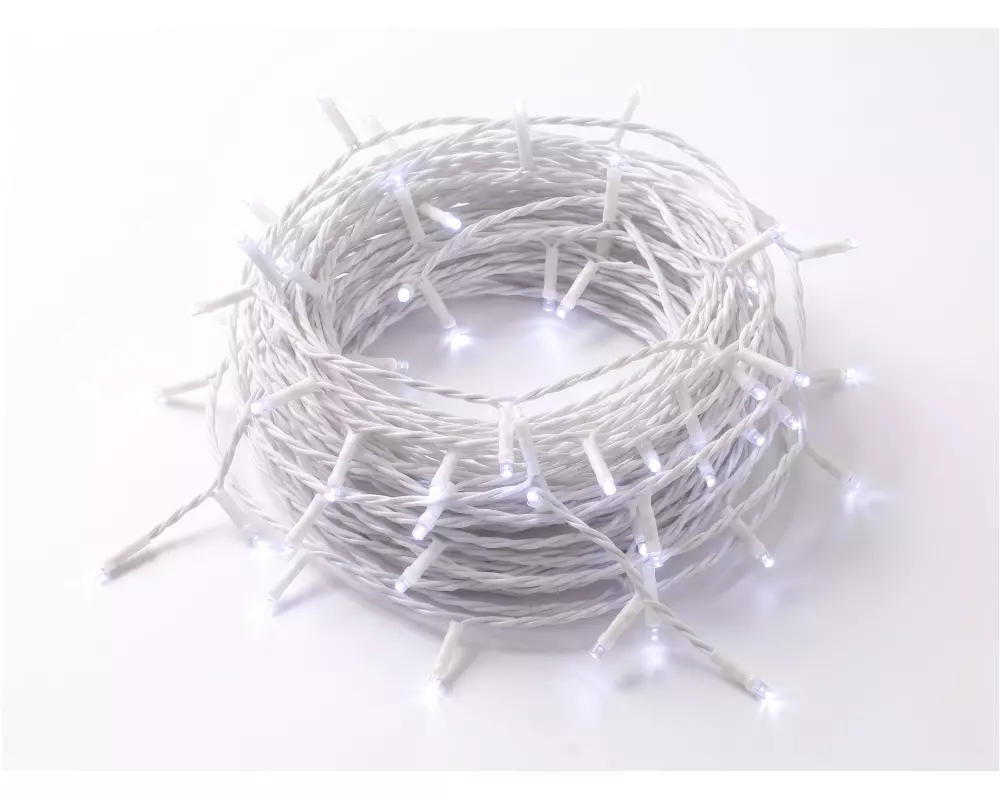 COCON Eiszapfen-Lichterkette, 480 LEDs Neutralweiss, 11.8 m