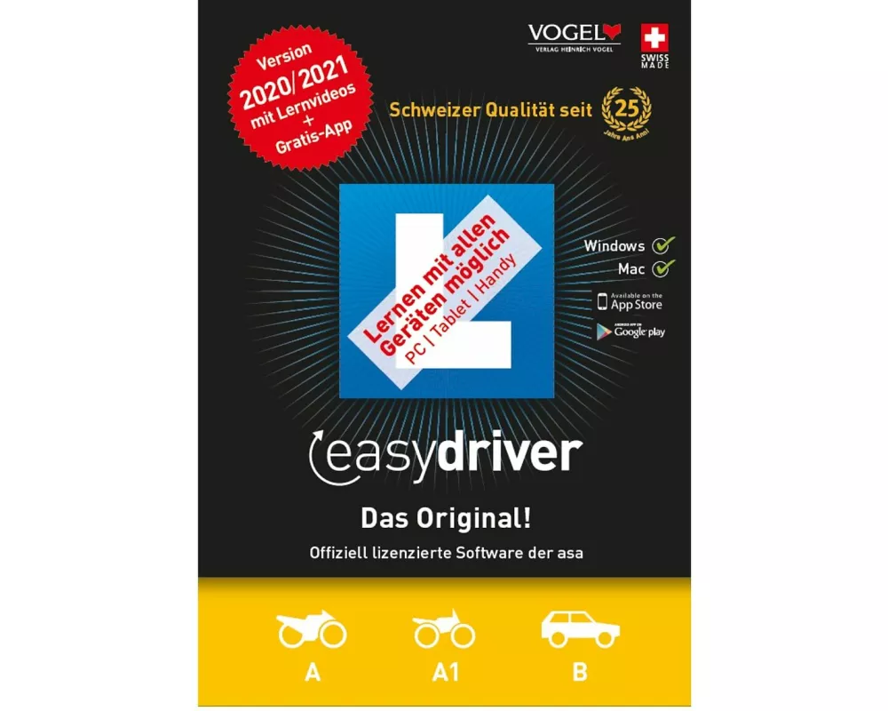 easydriver. A,A1,B 2020/2021