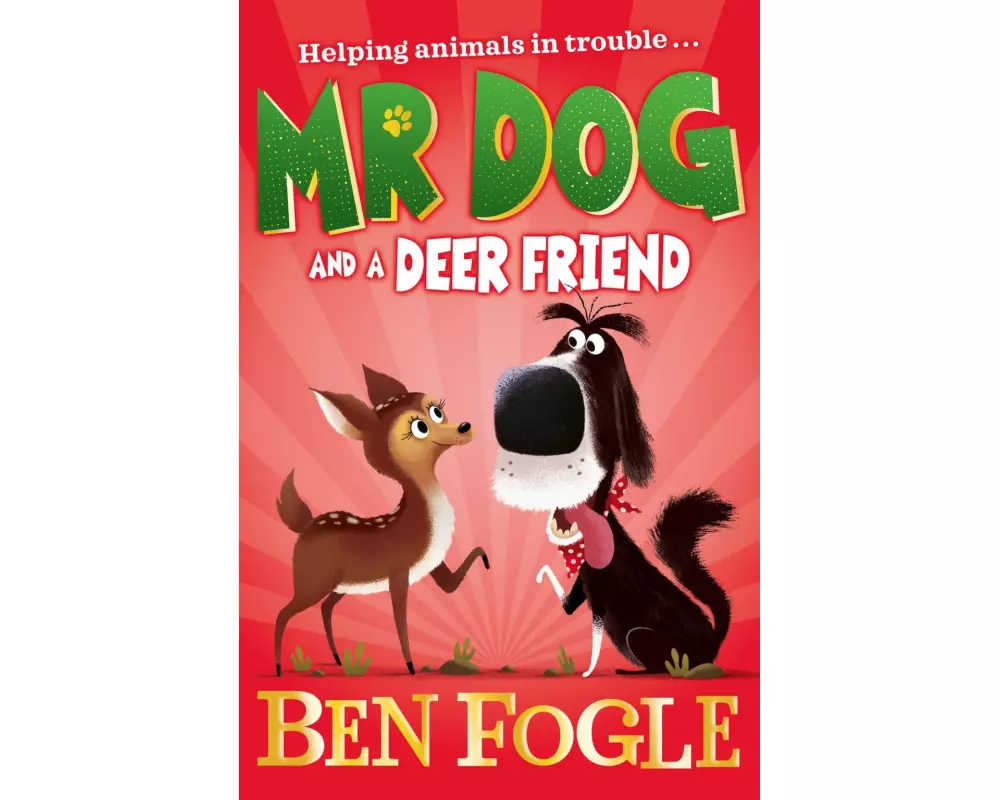 Mr Dog and a Deer Friend