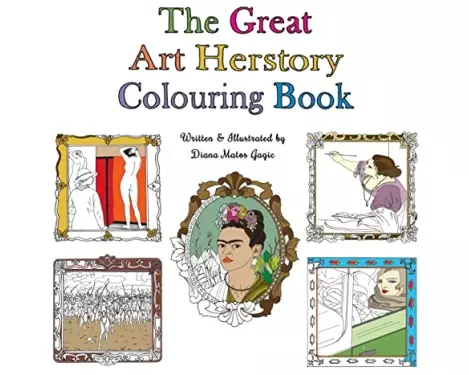 The Great Art Herstory Colouring Book