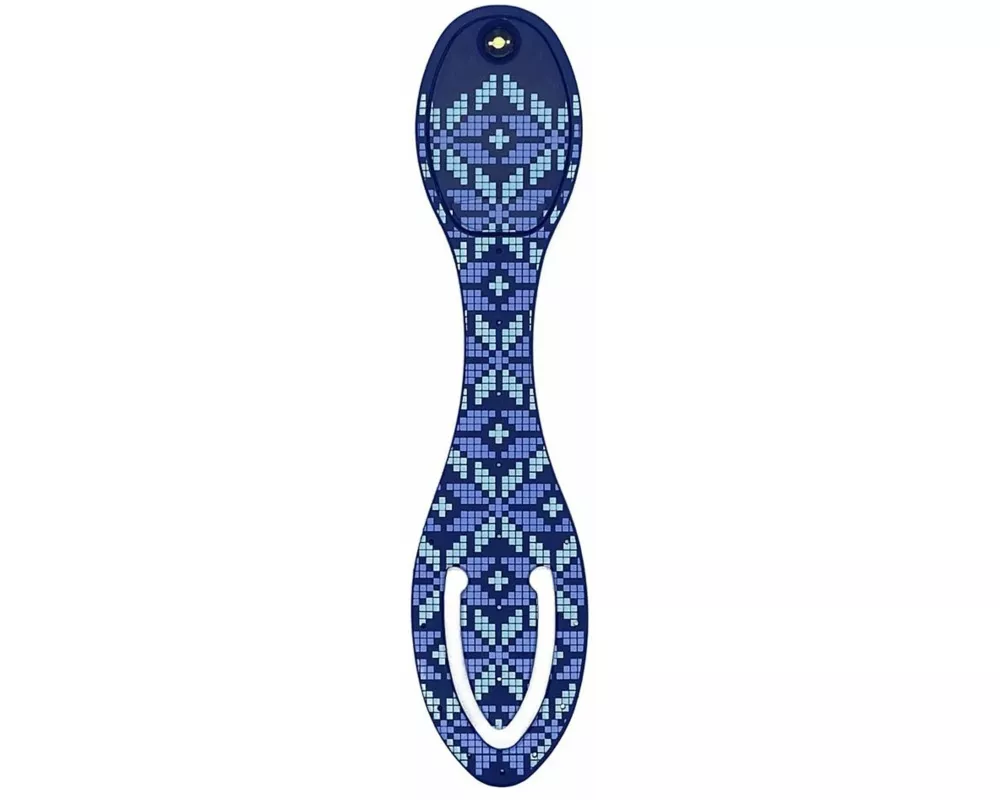 Flexilight Leselicht (Icelandic Blue) - 2 in 1 Leselampe & Lesezeichen - Geschenk für Leser, Buchliebhaber - Deutsche Ausgabe