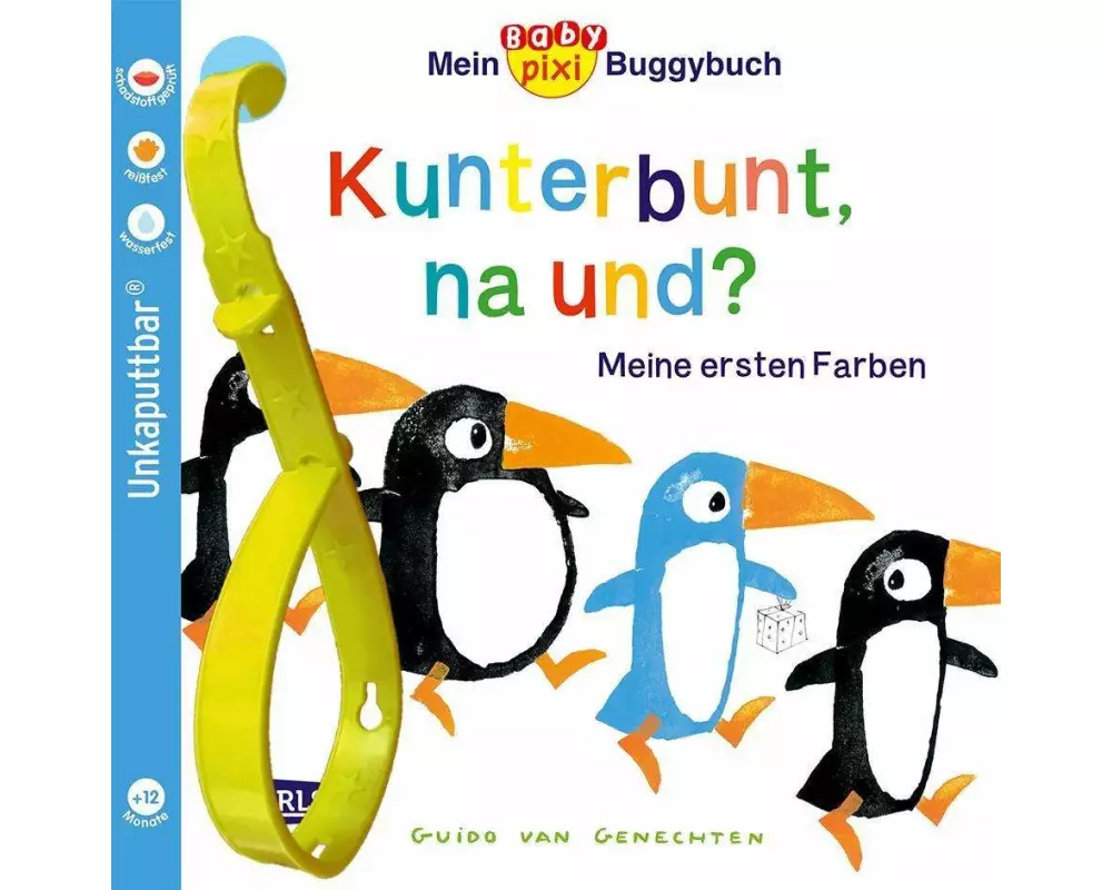 Baby Pixi (unkaputtbar) 83: Mein Baby-Pixi-Buggybuch: Kunterbunt, na und?