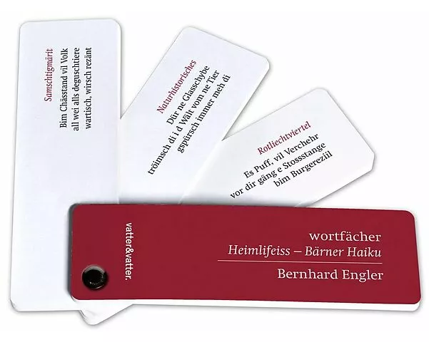 Wortfächer Berndeutsch «Heimlifeiss - Bärner Haiku»