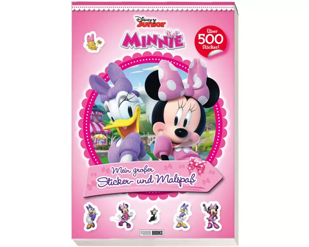 Disney Minnie: Mein großer Sticker- und Malspaß