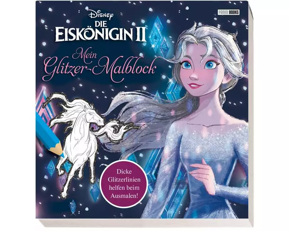 Disney Die Eiskönigin 2: Mein Glitzer-Malblock