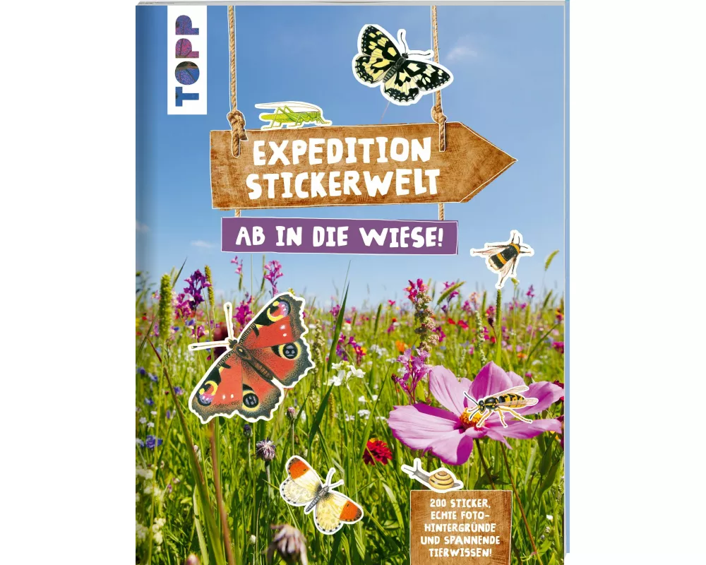 Expedition Stickerwelt - Ab in die Wiese!