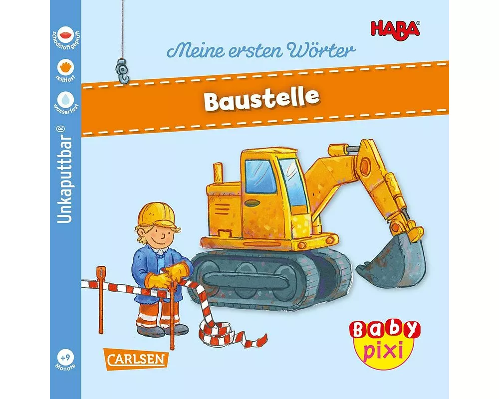 Baby Pixi (unkaputtbar) 101: HABA Meine ersten Wörter: Baustelle