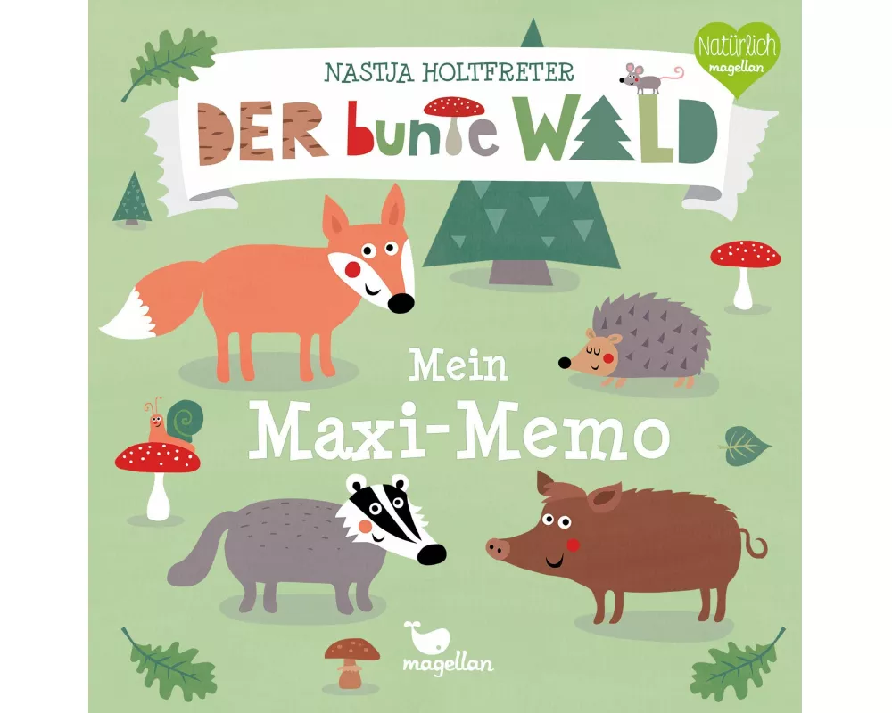 Der bunte Wald - Mein Maxi-Memo