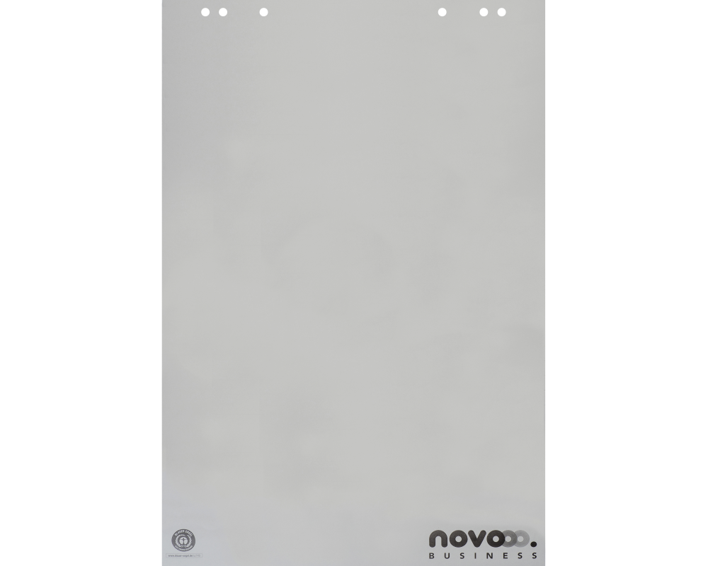 NOVOOO Flipchart-Block 400174610 Recycling blanco 5x20Blatt