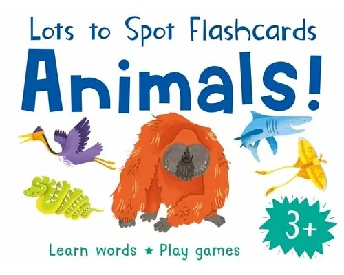 Lots to Spot Flashcards: Animals!