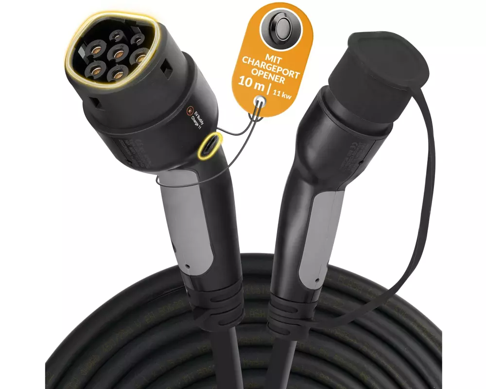 EV Buddy Ladekabel Charge 11 Tesla Edition Typ 2 11 kW, 10 m