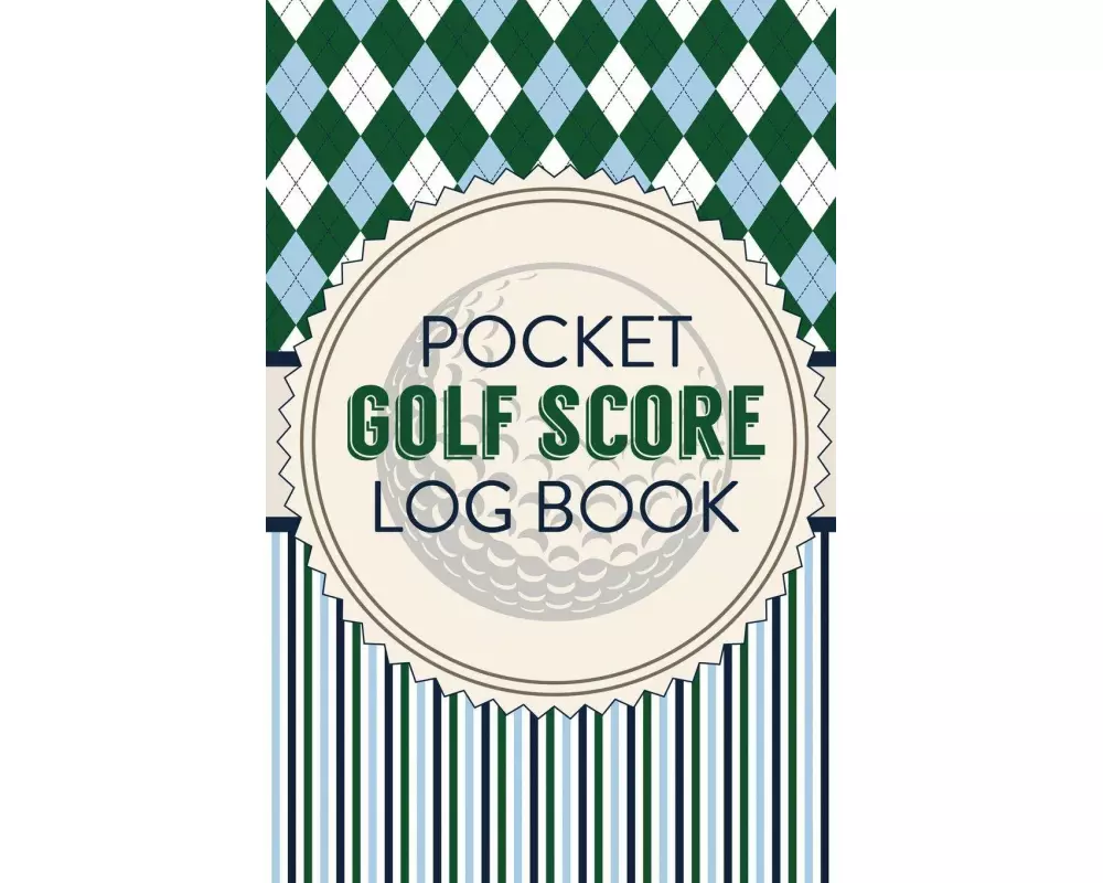 Pocket Golf Score Log Book