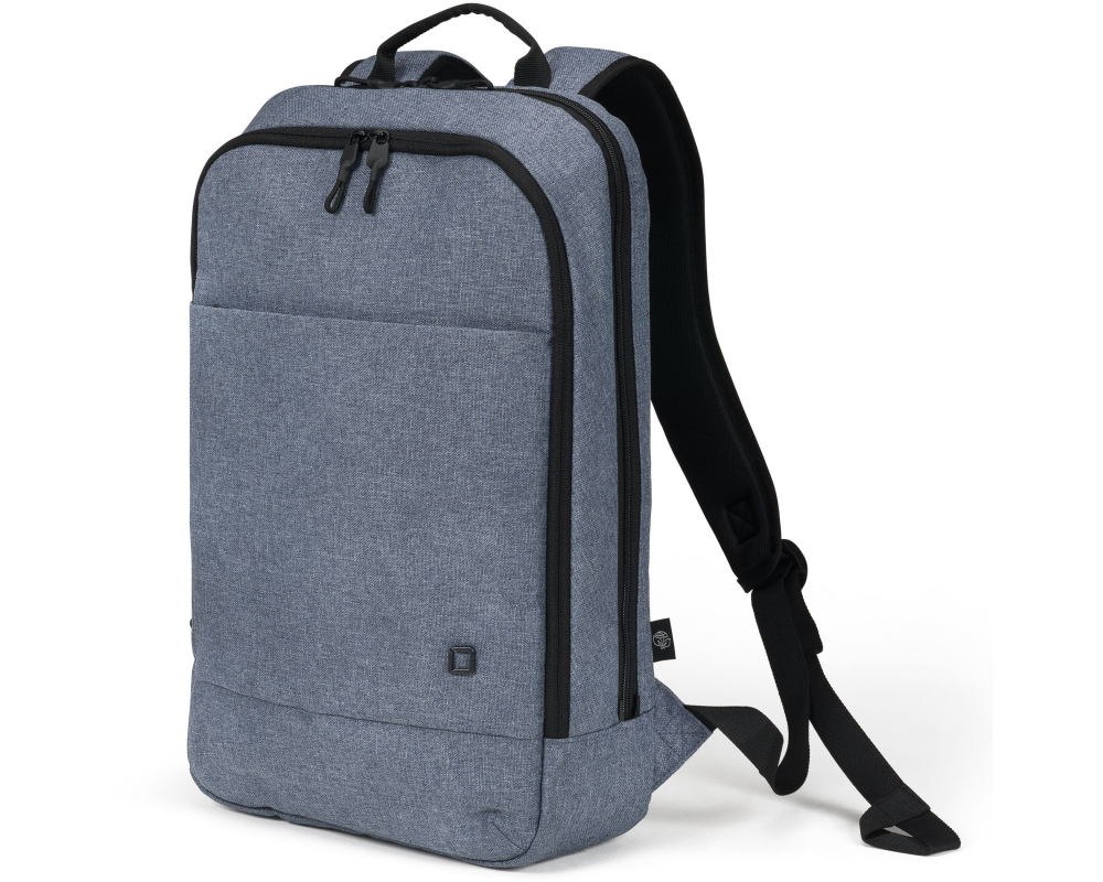 DICOTA Eco Backpack Slim MOTION D32014-RPET 13-15.6 inch Blue Denim