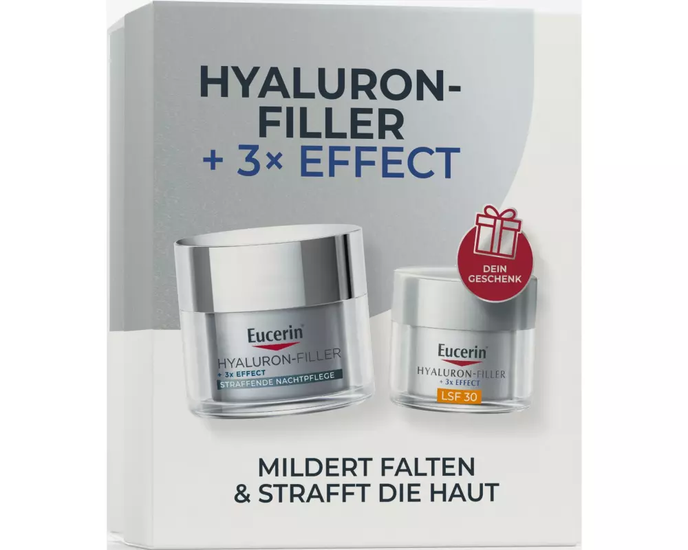 Eucerin Hyaluron-Filler Nachtpflege Gesichtspflege-Set